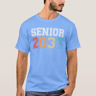 Camiseta Senior 2037 Graduation Retro Vintage girl