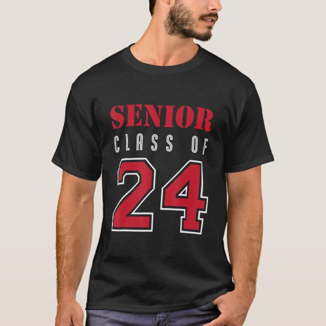 Camiseta Senior Class Of 2024 Students (Frente)