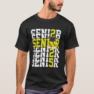Camiseta Sênior Engraçado 2025 Turma De 2025 Graduação Soft