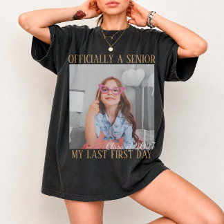 Camiseta Sênior Personalizada Com Foto E Ano Vinta