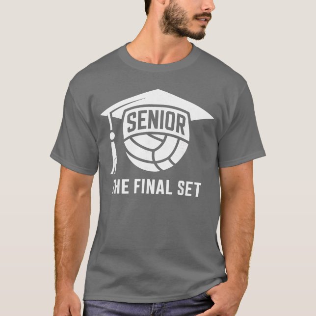 Camiseta Senior Volleyball Class of 2026he Final Set Gradua (Frente)