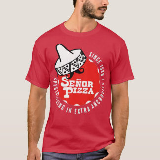 Camiseta Señor Pizza - Anchovies Extra