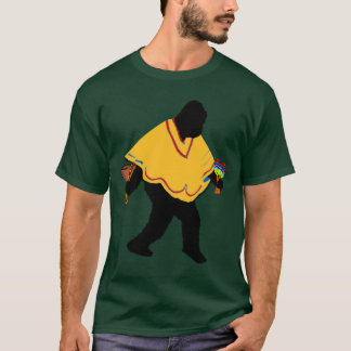 Camiseta Senor Squatcho de Mayo com Poncho
