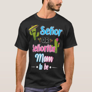 Camiseta Senora Ou Senhorita Mãe Mãe Sêmula Mexicana Da Fie