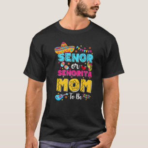 Camiseta Senora Ou Senhorita Mãe Para Ser Sexo Revele Cinco