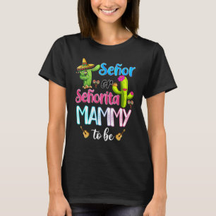 Camiseta Senora Ou Senhorita Mammy Para Ser Sexo Revele Cin