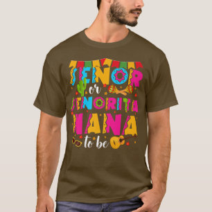 Camiseta Senora Ou Senorita Nana Para Ser Gênero Revelem Ci