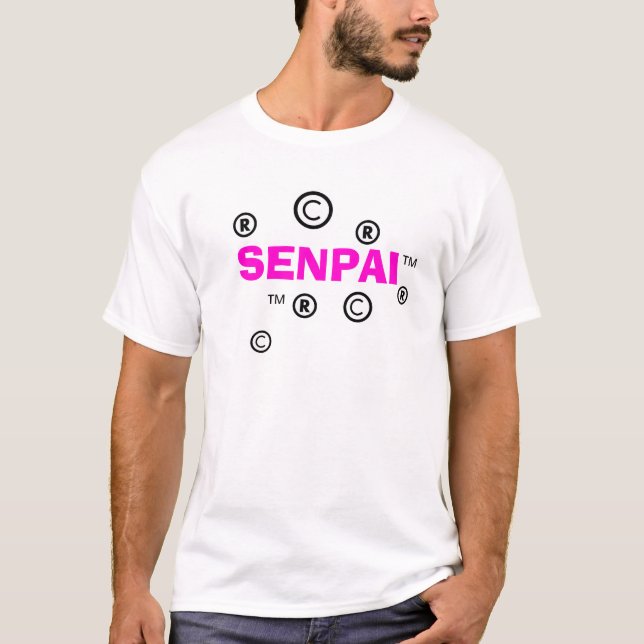 Camiseta senpai (Frente)