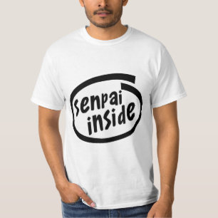 Camiseta Senpai dentro da paródia