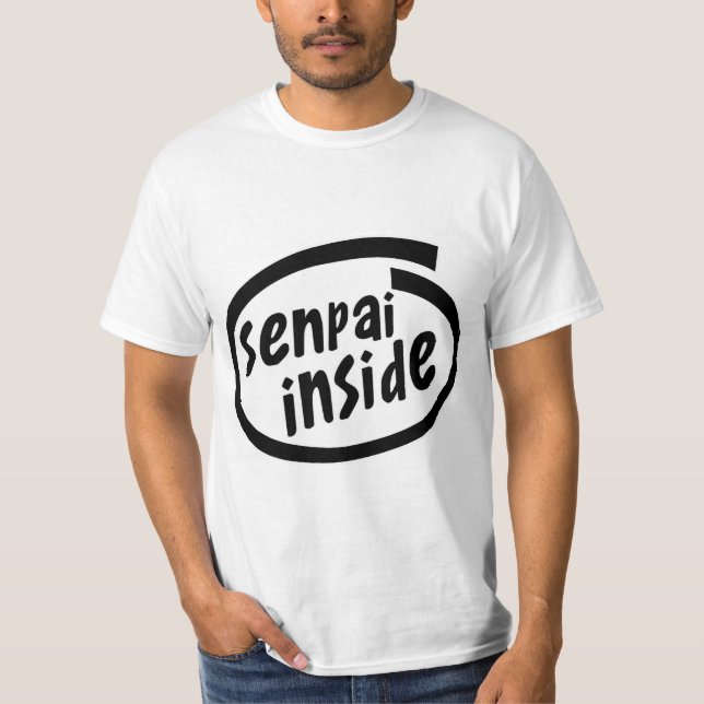 Camiseta Senpai dentro da paródia (Frente)