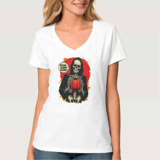 Camiseta Sensação De Desabrochamento Mão Segurando Bomba