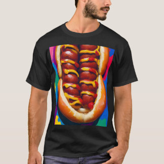 Camiseta Sensação de linguiça - Cachorro Quente Grande