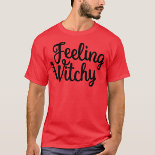 Camiseta Sensação de Testemunha Sentindo Dia de as Bruxas e