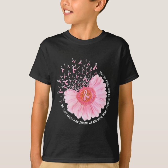 Camiseta Sensação do Cancer Rosa de girassol Mulheres Warri (Frente)