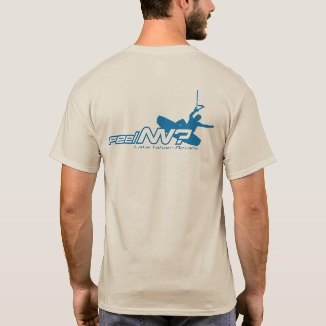 Camiseta sensação nanovolt? (TM) Wakeboarder (Verso)