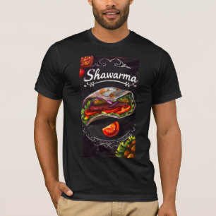 Camiseta Sensação Shawarma: Especiarias autênticas da Arábi