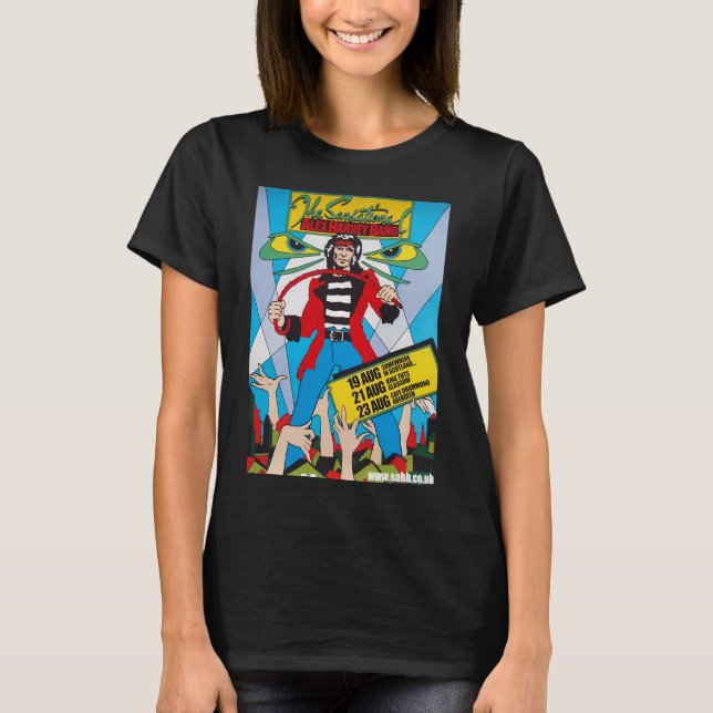 Camiseta Sensational Alex Harvey Band (Frente)