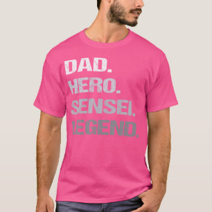 Camiseta Sensei Pai Karate Judo