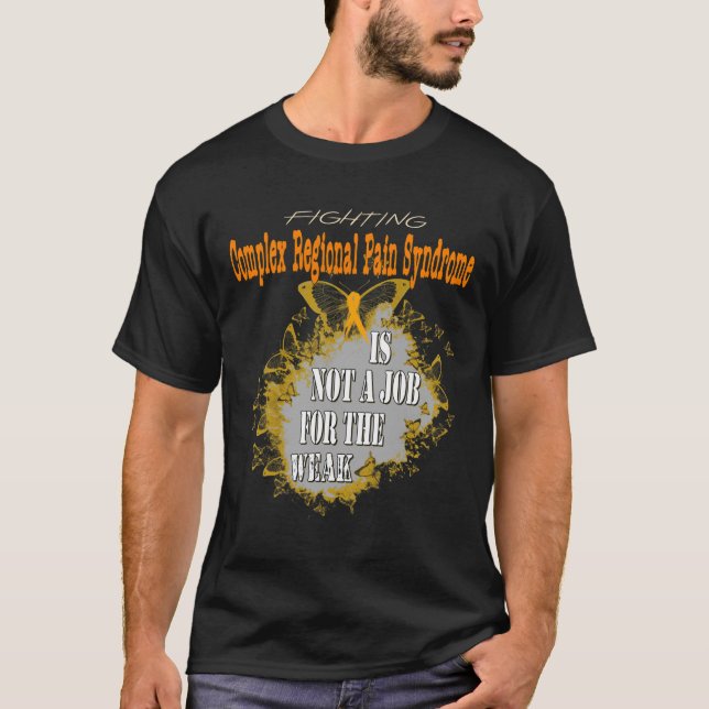 Camiseta sensibilidade à síndrome da dor regional complexa  (Frente)