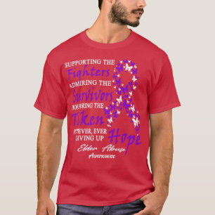 Camiseta Sensibilização Abusada Por Idosos Que Apoiam O Bum