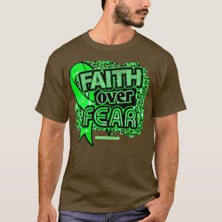 Camiseta Sensibilização Adrenal Fé de Fita sobre o Medo Leo