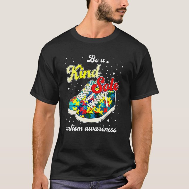 Camiseta Sensibilização Autismo É Uma Espécie De Peças Queb (Frente)
