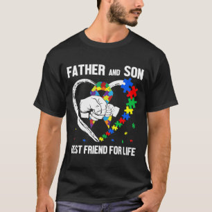 Camiseta Sensibilização Autista Pai E Filho Melhor Amigo Pa