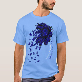 Camiseta Sensibilização Colortal girassol ninguém luta sozi