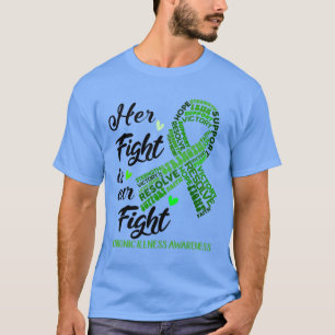 Camiseta Sensibilização crônica Sua luta é nossa luta