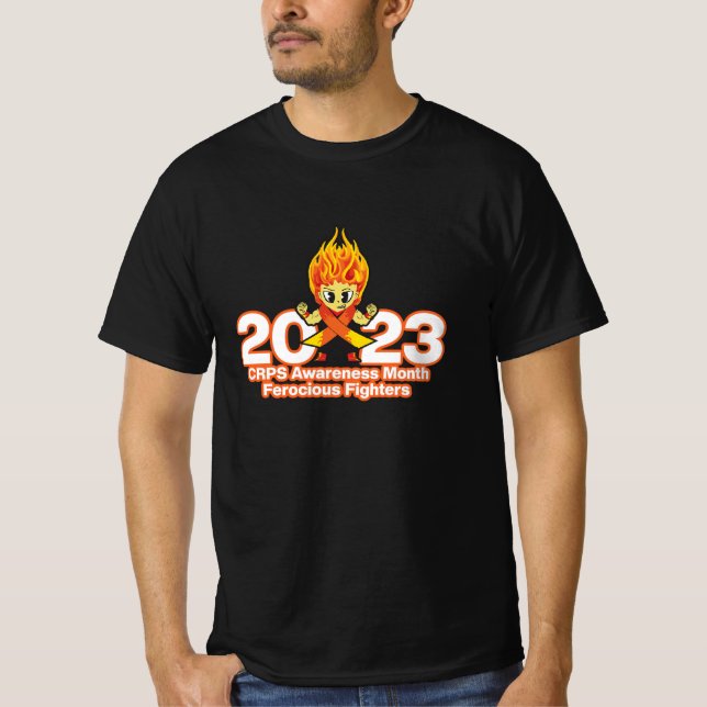 Camiseta Sensibilização CRPS 2023 T-Shirt (Frente)
