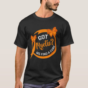 Camiseta Sensibilização da MS Obteve Myelin Encontrar Vário