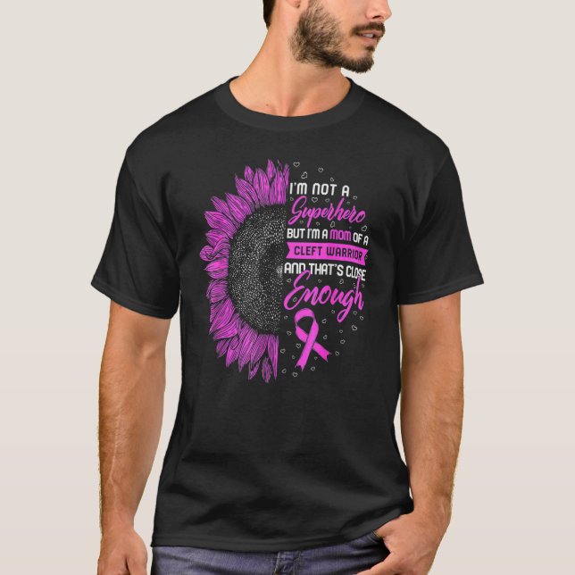 Camiseta Sensibilização da Palete Eu sou a mãe do guerreiro (Frente)
