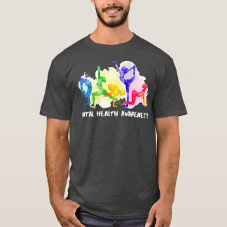 Camiseta Sensibilização das mulheres para a saúde mental Yo