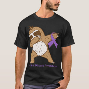 Camiseta Sensibilização de Crohn para a fratura que abateu