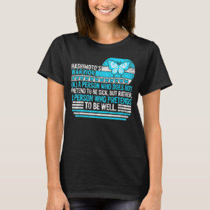 Camiseta Sensibilização de Hashimoto Di Tiroide