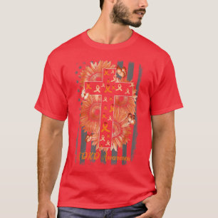 Camiseta Sensibilização do ADHD Bandeira Americana de Giras