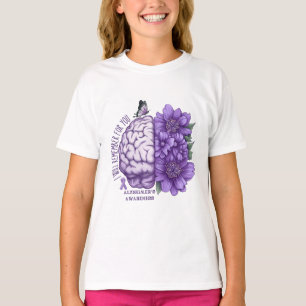 Camiseta Sensibilização do Alzheimer Eu lembrarei por você