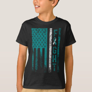 Camiseta Sensibilização Do Cancer Cervoso Com Conhecimento