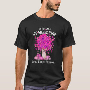 Camiseta Sensibilização do Cancer da Mama em outubro Vestim