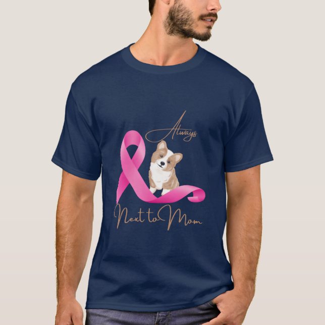 Camiseta Sensibilização do cancer da mama Sempre seja da fa (Frente)