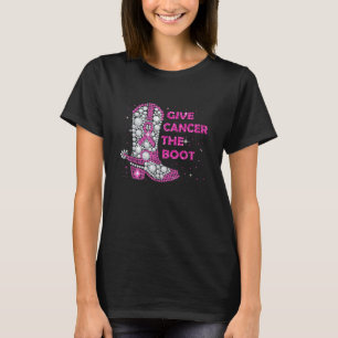 Camiseta Sensibilização Do Cancer De Mama Dê Ao Cancer O Ro