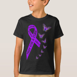 Camiseta Sensibilização do câncer de pâncreas Mulheres borb