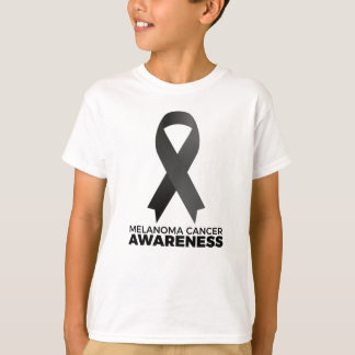 Camiseta Sensibilização do Cancer Melanoma