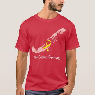 Camiseta Sensibilização Do Cancer Ósseo Criação De Adam Gif