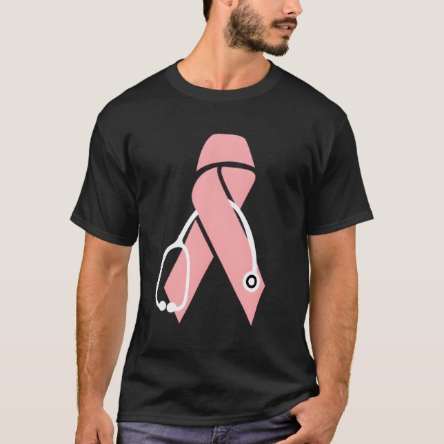 Camiseta Sensibilização Do Cancer Para A Prática Médica (Frente)