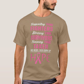 Camiseta Sensibilização do Cancer para a Sensibilização da 