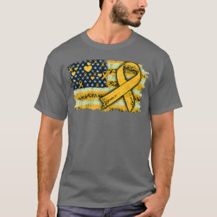 Camiseta Sensibilização Do Cancer Para Homens - Bandeira Am