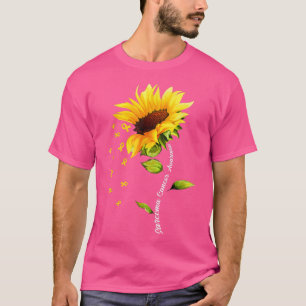 Camiseta Sensibilização do Cancer Sarcoma Faixa Amarela e G