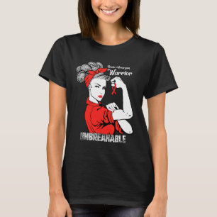 Camiseta Sensibilização do Cérebro Fortes Mulheres Insepará