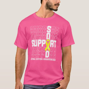 Camiseta Sensibilização do Esquadrão de Suporte Spina Bifid